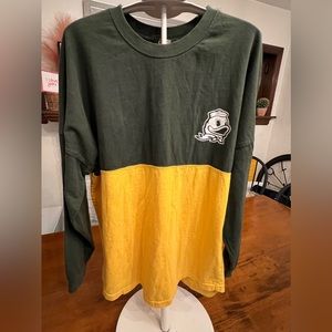 University of Oregon Ducks youth large spirit jersey.